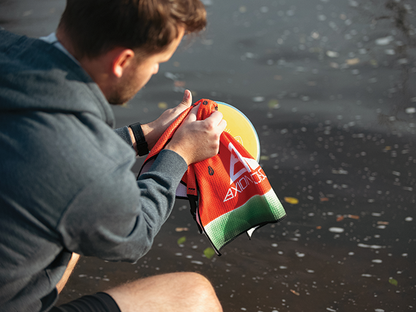 Axiom Sublimated Disc Golf Towel – Watermelon Edition