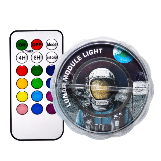 MVP Lunar Module LED Basket Light | Disc Golf Night Round Basket Illuminator