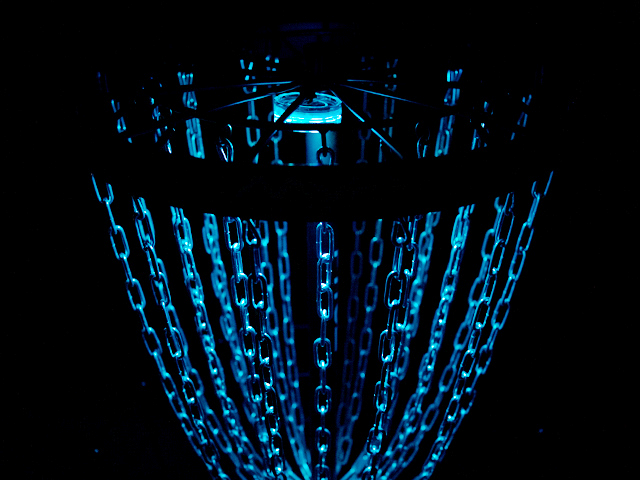 MVP Lunar Module LED Basket Light | Disc Golf Night Round Basket Illuminator