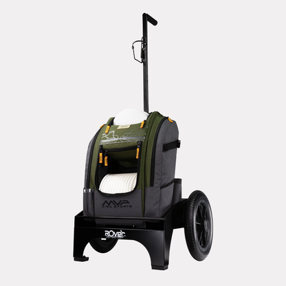 MVP V2 Rover Disc Golf Cart – Premium Push Cart for Disc Golf Bags