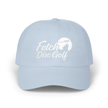 Fetch Disc Golf Classic Dad Cap — Vintage Script Logo Hat