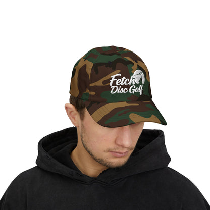 Fetch Disc Golf Classic Dad Cap — Vintage Script Logo Hat
