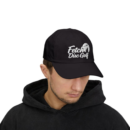Fetch Disc Golf Classic Dad Cap — Vintage Script Logo Hat
