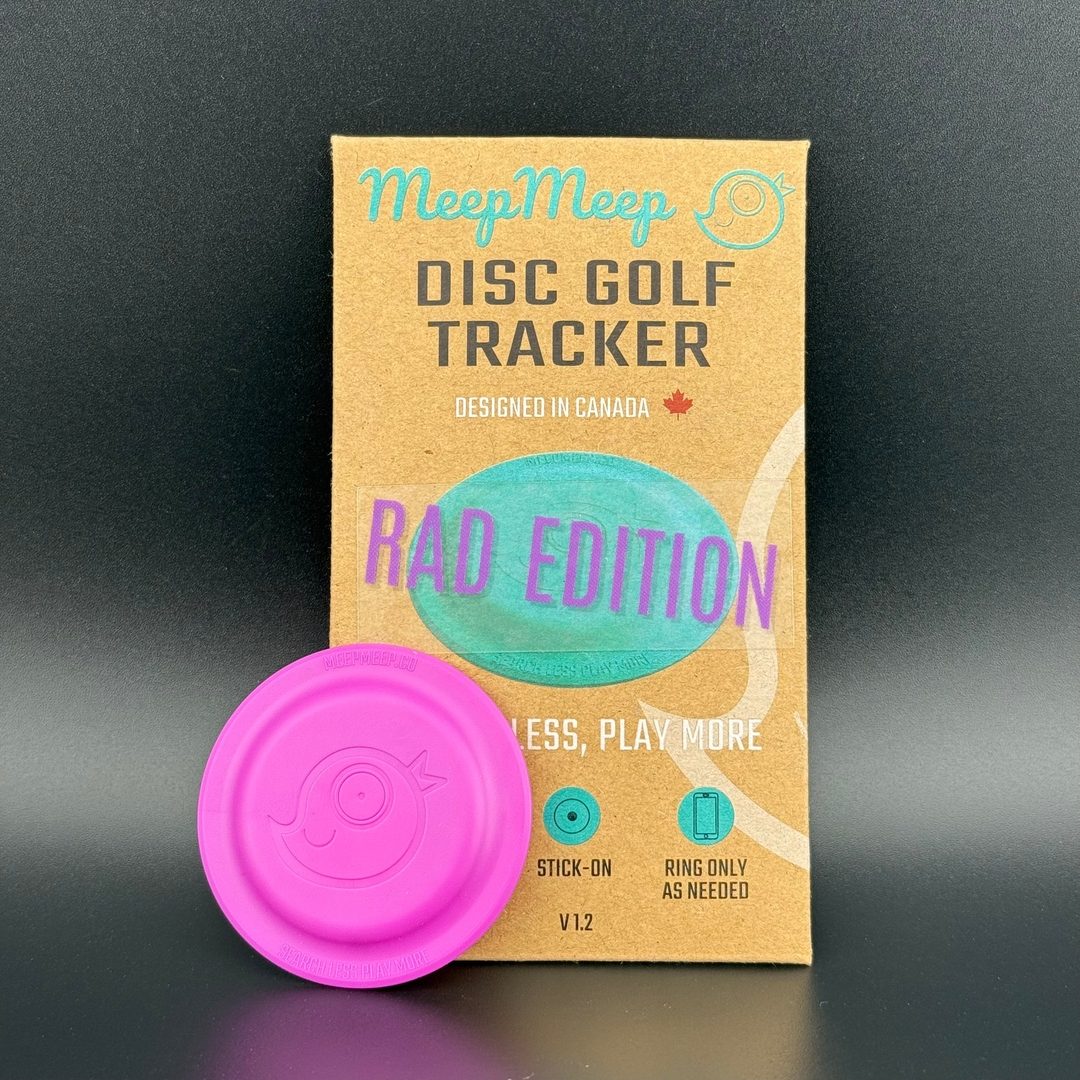 Disc Golf Tracker - MeepMeep v1.2 RAD Edition *Includes Battery