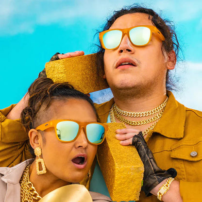 "Gold Digging With Sasquatch” BFG Premium Sunglasses