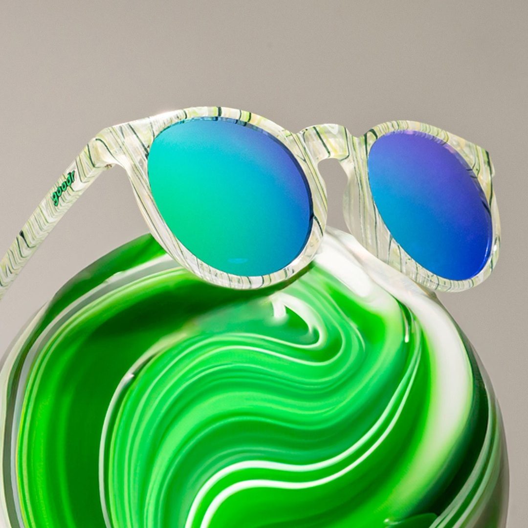"Marble Arts Master” Circle G Polarized Sunglasses