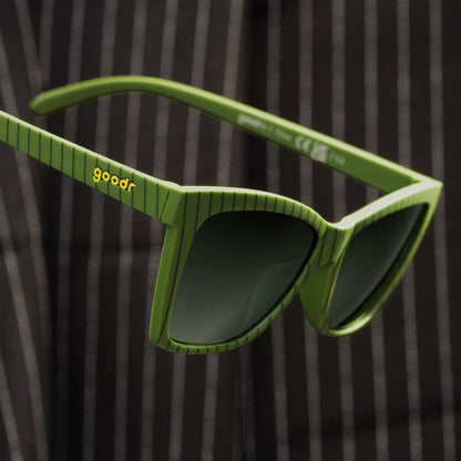 "Swirls Martini, Becomes Icon" Pop G Formal Polarized Sunglasses