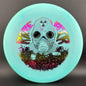 Color Lunar Recon Mortar F2 (Penned Run) - RADioactive Man Stamp