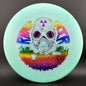 Color Lunar Recon Mortar F2 (Penned Run) - RADioactive Man Stamp